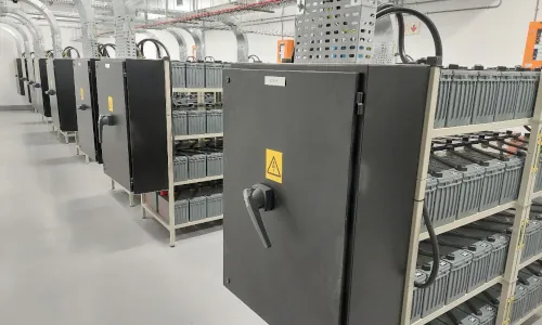 Battery Open Metal Stands and Enclosed Secure Metal Cabinets